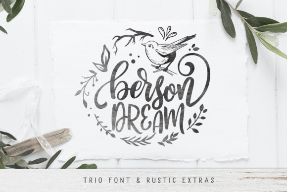 Berson Dream: A Versatile Font Family for Creative Projects