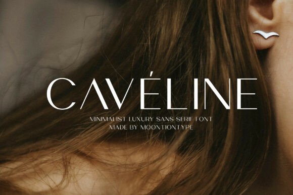 Cavéline: Modern Minimalist Typography for Luxury Design