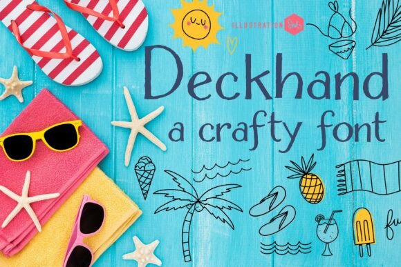 Deckhand: The Breezy Typeface for Creative Joy