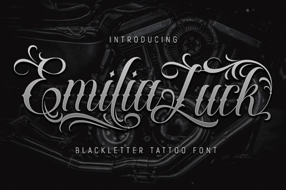 Emilia Luck: A Modern Blackletter Font for Bold Branding