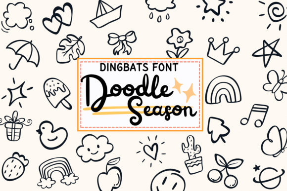 Enhance Creative Projects with Doodle Season Font