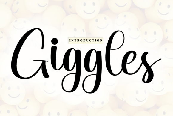 Giggles: The Handwritten Font for Authentic Branding