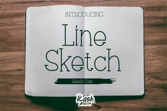 Line Sketch: Infusing Handwritten Charm into Modern Design