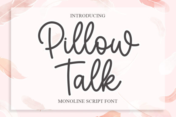 Pillow Talk: Elevating Design with Handwritten Elegance
