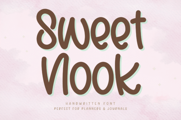 Sweet Nook: A Handwritten Font for Cozy Design Projects