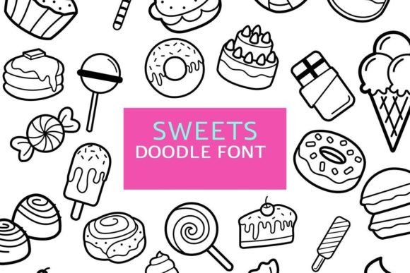 Sweets Doodle: A Playful Font for Creative Design