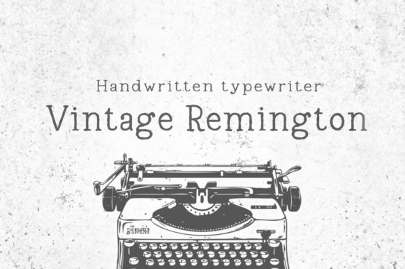 Vintage Remington: Elevate Your Design with Typewriter Charm