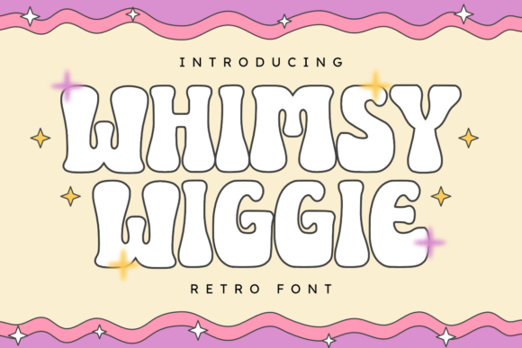 Whimsy Wiggle: A Retro Font for Modern Designs